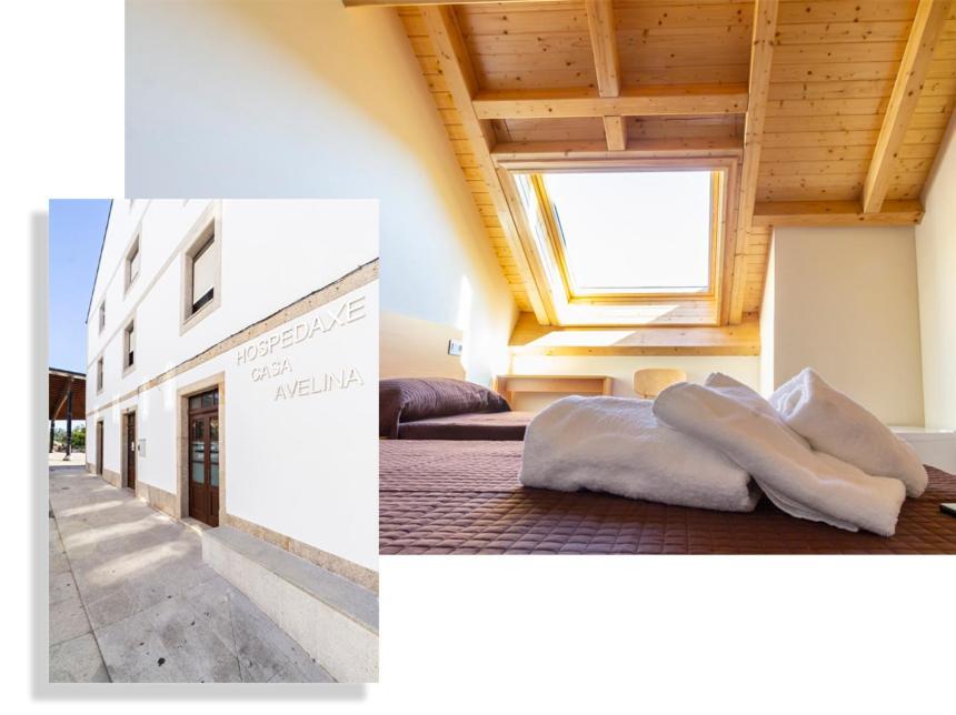 Hotel Hospedaxe Casa Avelina Palas de Rei Esterno foto